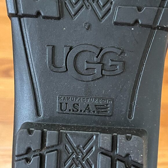 UGG Sienna Matte Blue Rain Boots Women’s 7 – Waterproof Stylish Weather Core - Picture 11 of 12